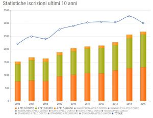 statistiche bassotto italia